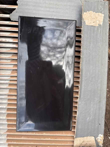 Photo of free Box of black tiles (Fareham PO13) #1