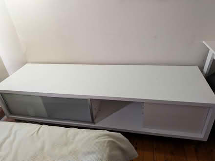 Photo of free White storage cabinet/ tv cabinet (balgowlah) #3