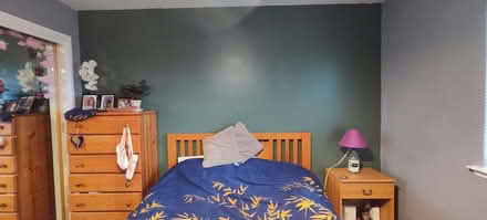 Photo of free Bedroom furniture and king size wooden bed frame (Gourdon DD10) #1