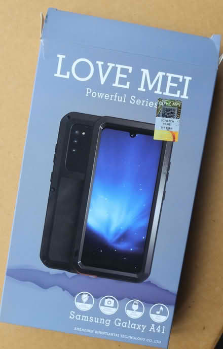 Photo of free LOVE MEI Tempered Glass Screen Protector Case / Samsung A41 (TN31) #4