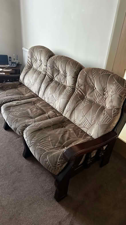 Photo of free Three seater sofa (Plashet E12) #2