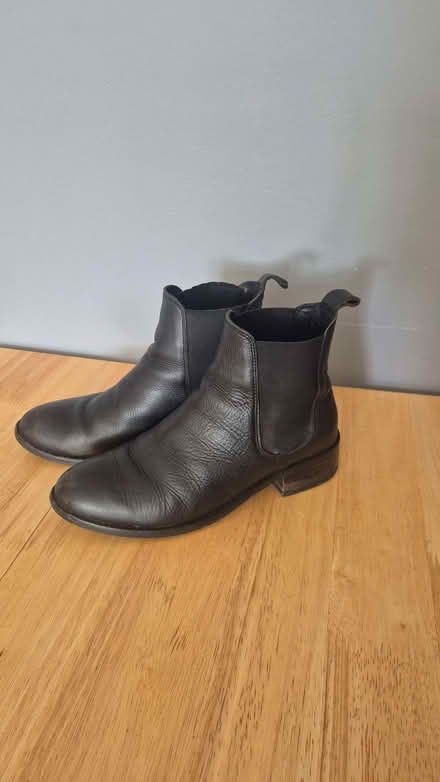 Photo of free Leather Chelsea Boots. Size 3.5 (Ardleigh Green RM11) #1