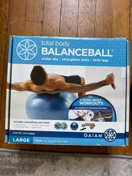 Photo of free Yoga ball (NW DC — 20011) #2