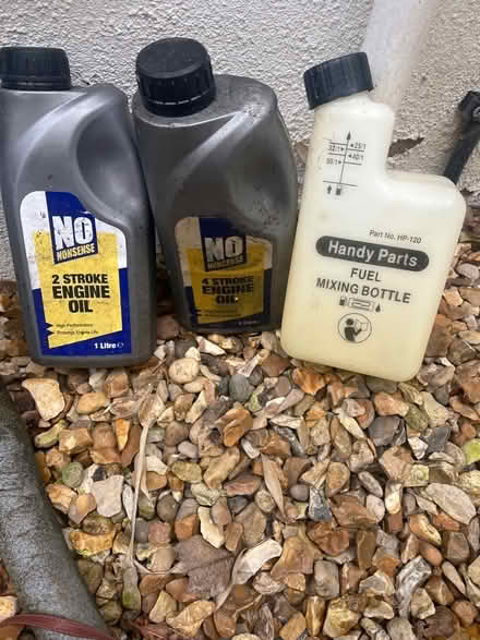 Photo of free Engine oil+ fuel mixing bottle (Blacklands TN34) #1