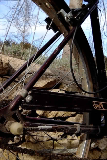 Photo of free Ladies rusty bicycle (Thrupp GL5) #3