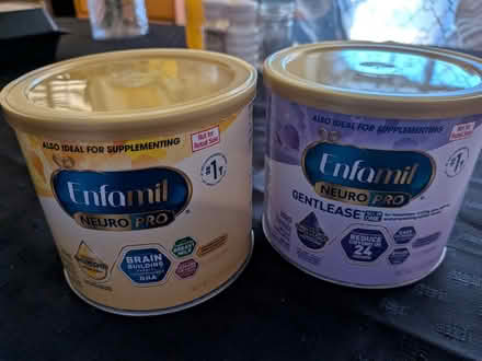 Photo of free Baby formula (Gilbert & Baseline) #1