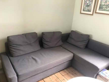 Photo of free ikea l sofa bed (W6) #1