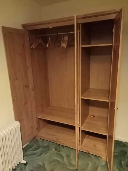 Photo of free Pine wardrobe (EH14 1NS) #2