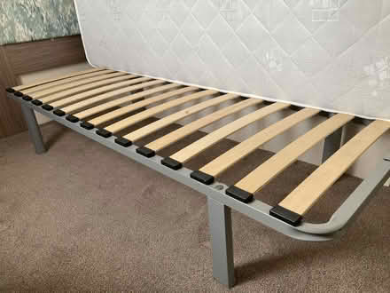 Photo of free Caravan single bed (Shipton Green PO20) #2