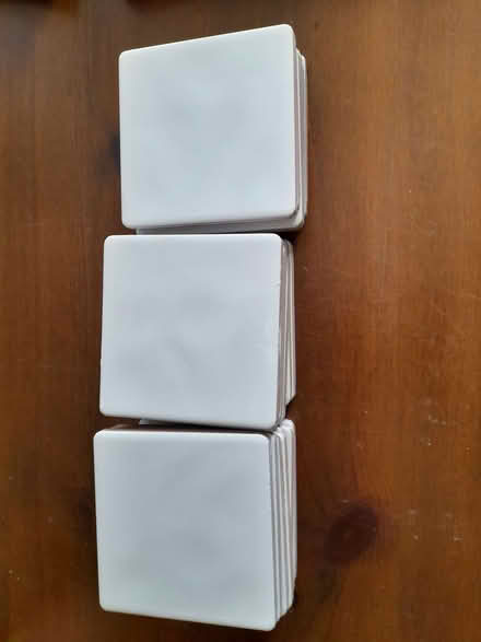 Photo of free White glazed wall tiles (Middlefield Farm OX28) #1