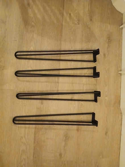 Photo of free Steel hairpin desk legs (Dowanhill G115HJ) #2