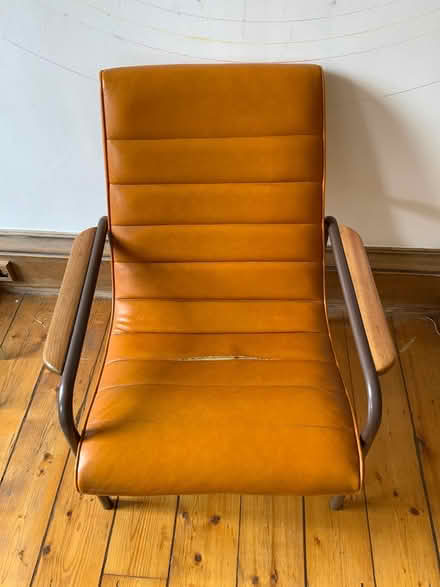 Photo of free Lounge chair (with tear.) (EH3) #1