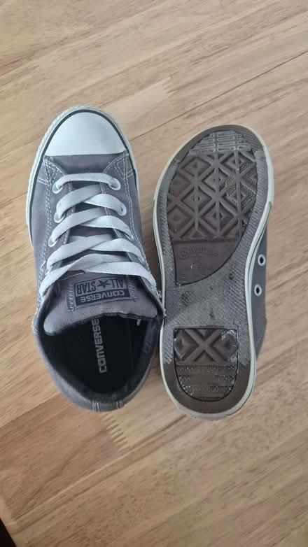 Photo of free Grey Converse. Size 2.5 (Ardleigh Green RM11) #3