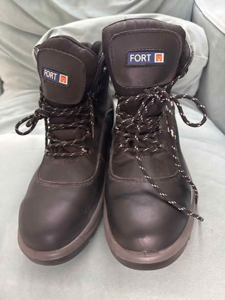 Photo of free Fort work boots size 11 (Leighton Buzzard LU7) #1