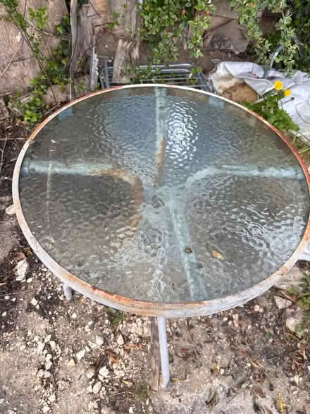 Photo of free Small Patio Table (Downley HP13) #2