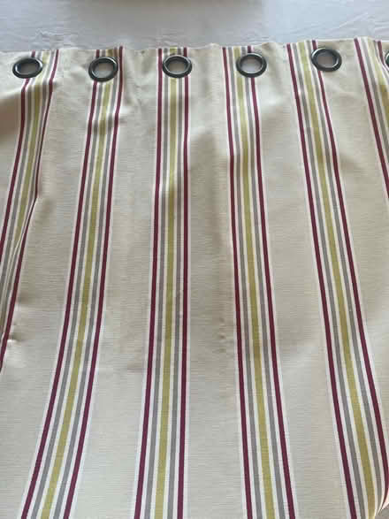 Photo of free Pair of used eyelet curtains (Hillingdon UB10) #1