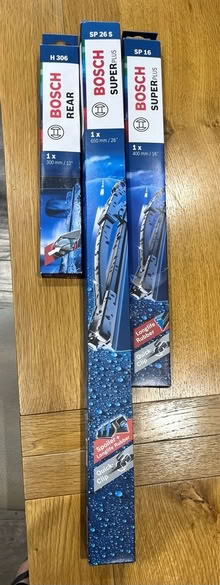 Photo of free Wiper blades set of 3 (Battledown GL52) #3