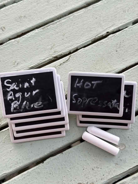 Photo of free 8 Mini ceramic chalk boards (SW Hinsdale) #1
