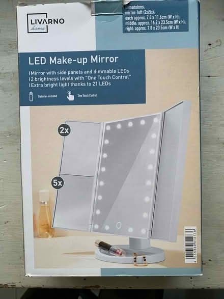Photo of free LED Make-Up Mirror by Livarno (Middleton on Sea PO22) #1