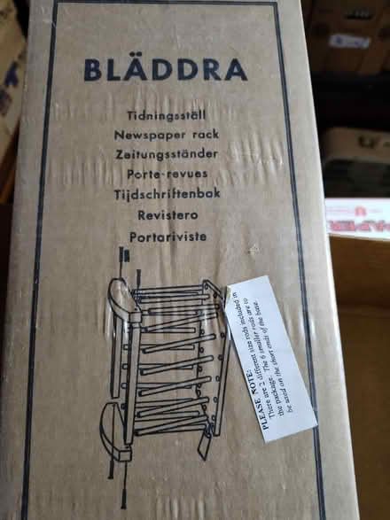 Photo of free IKEA Bladdea magazine holder (Saugus) #1