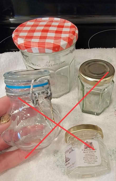 Photo of free Small glass dropper bottles (Melrose near Wyoming Cemetery.) #2