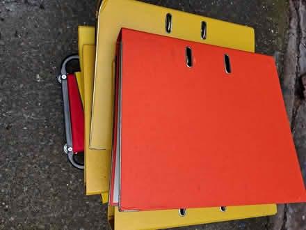 Photo of free A4 plastic folders (CH62) #1