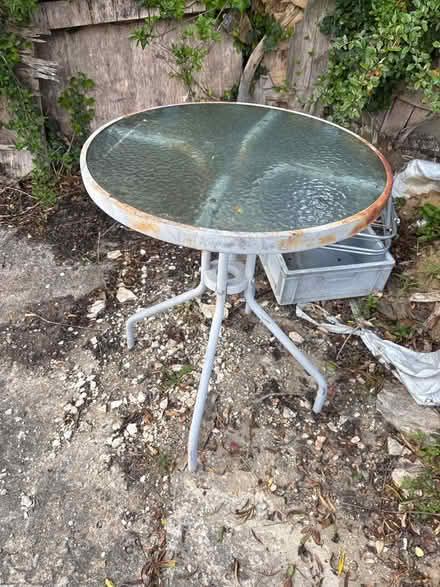 Photo of free Small Patio Table (Downley HP13) #1