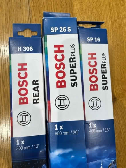 Photo of free Wiper blades set of 3 (Battledown GL52) #1