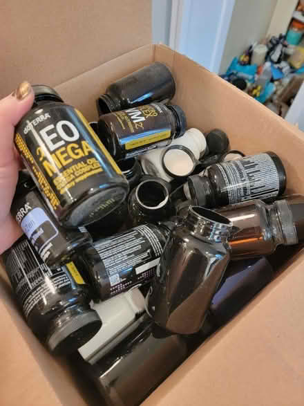 Photo of free Plastic Vitamin bottles (Melrose near Wyoming Cemetery.) #1