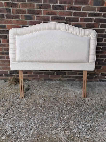 Photo of free Double bed mattress and headboard (Hayling Island) #1
