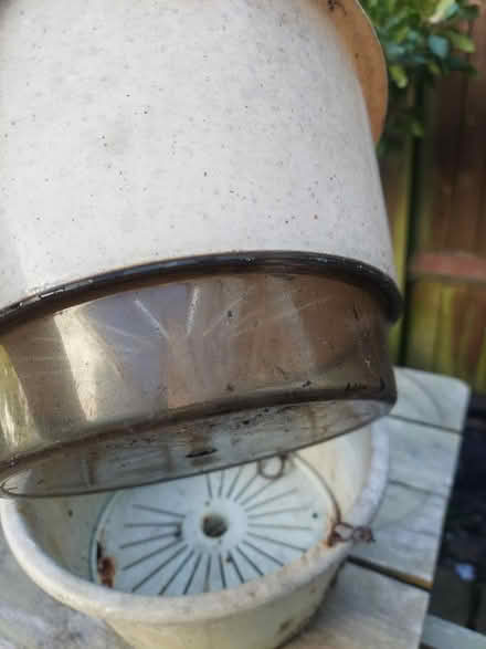 Photo of free 2 Hanging plastic baskets (SW16) #2