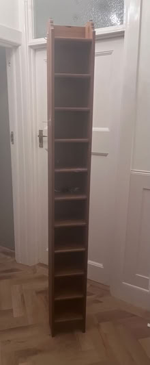 Photo of free Tall slim shelving unit (Sanderstead) #1