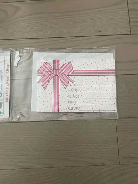 Photo of free 🆕 2 invitation cards (Kennedy/16th in Markham) #1