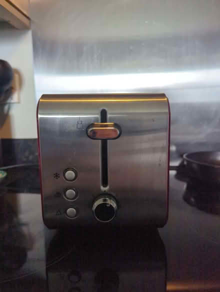 Photo of free 2-slice red toaster (Dalmarnock G73) #2