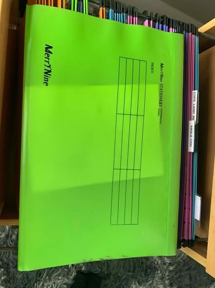 Photo of free Filing sleeve"s (Dartford Heath DA2) #3