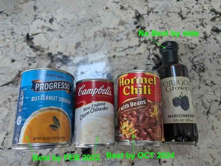 Photo of free Past best-by date food (Los Altos) #1