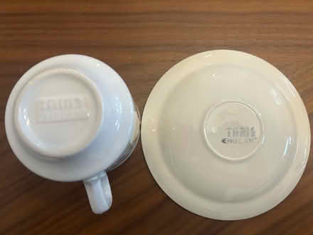 Photo of free Six tea cups and saucers - TAMS (W13) #4