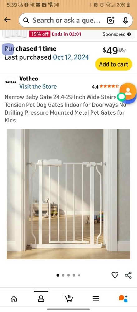 Photo of free Gate walk through kids/dogs (West seattle admiral) #1