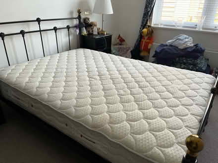 Photo of free Double Bed & Mattress (Winshill DE15) #1