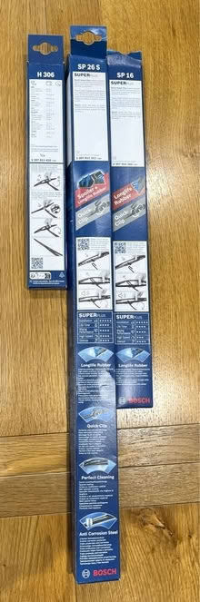 Photo of free Wiper blades set of 3 (Battledown GL52) #2