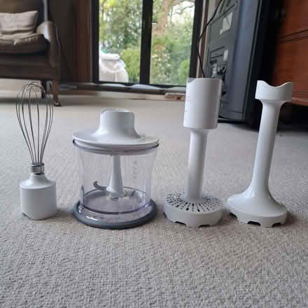 Photo of free 4 attachments for Kenwood Triblade hand blender. (South Reading RG2) #1