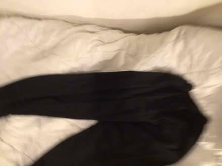 Photo of free black elasticated trousers x 2 (Storrington RH20) #1