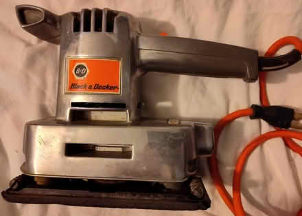 Photo of free Vintage Black & Decker sander (Saugus) #3