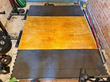 Photo of free Weightlifting platform 6'x8' (Cranfield MK43) #1
