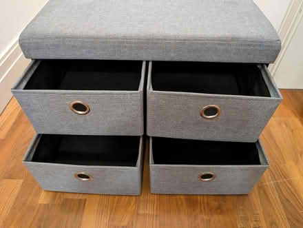 Photo of free Ottoman 4 Drawers (Elizabeth Gate TW8) #2