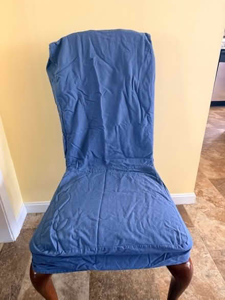 Photo of free 2 Blue Parson/Dining Chari covers (Ayer) #3