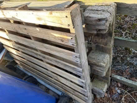 Photo of free Untreated Wooden Pallets x2 (Old Whittington S41) #2