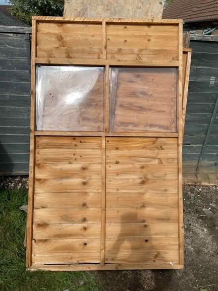 Photo of free Shed panel with windows (Hardwicke Green GL2) #1
