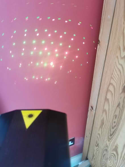 Photo of free Mini laser mains powered light with dots (Newnham RG27) #3