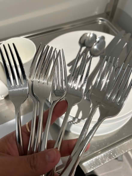 Photo of free Plates, cutlery, 2 cups, 2 bottles (W2 2ET) #2